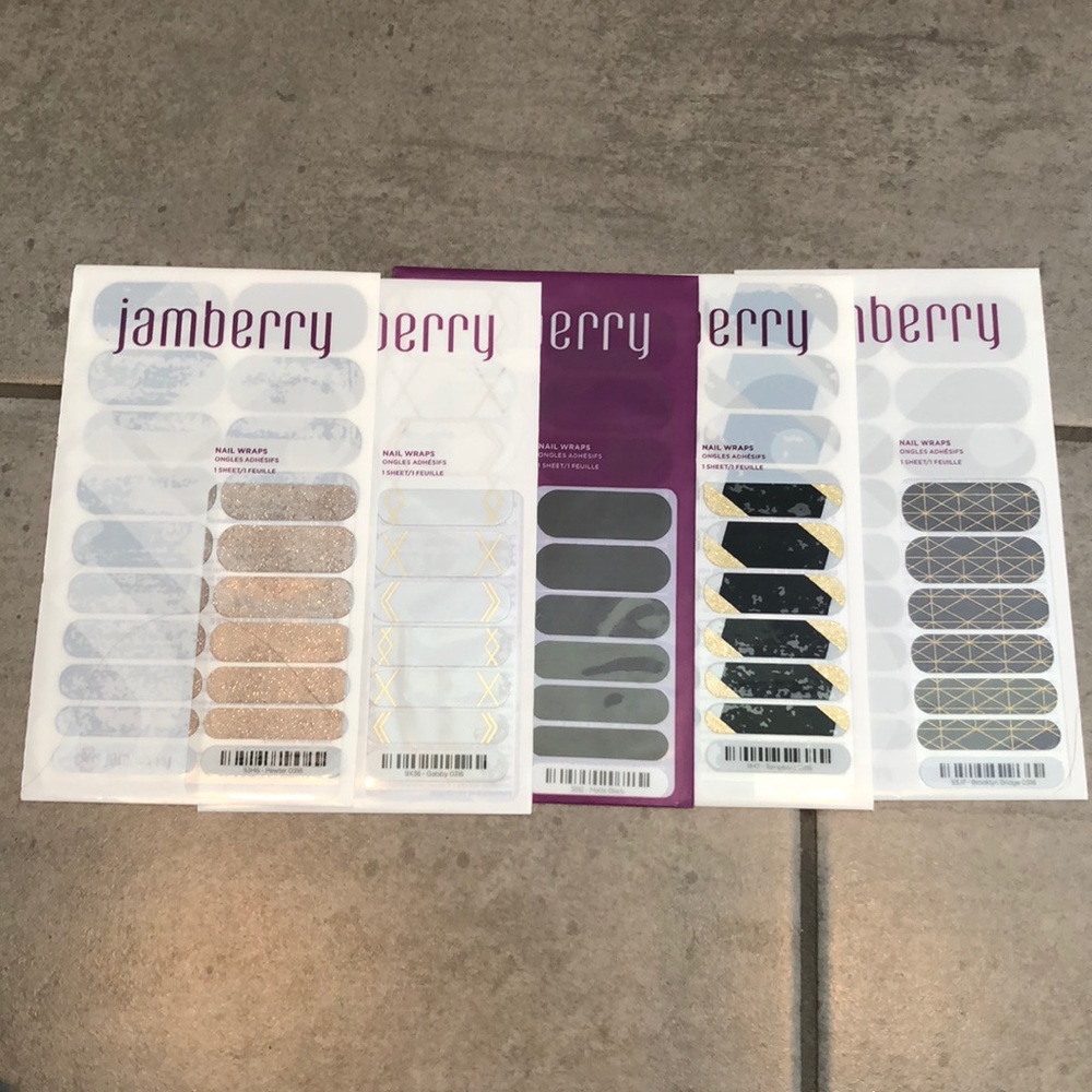 Jamberry Nail Decals Lot